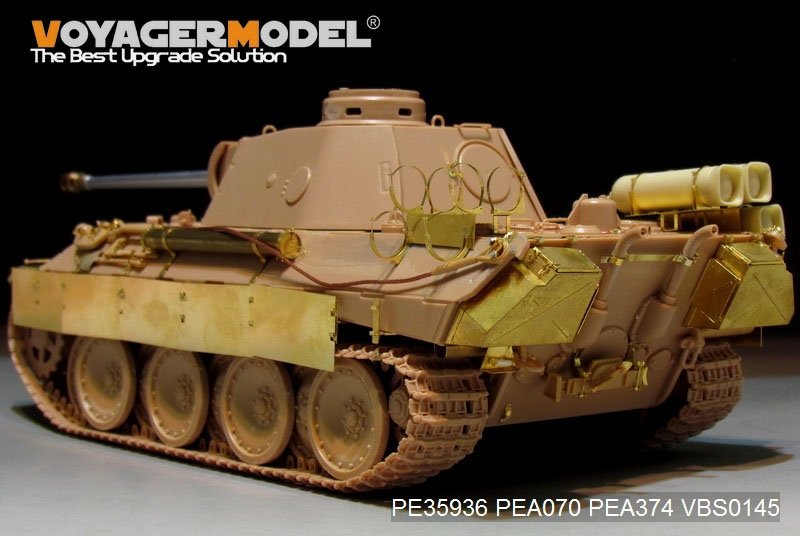Voyager Model PE35936 WWII German Panther D w/&amp;quot;Stadtgas&amp;quot; Fuel Tanks Basic For MENG TS-038 1/35 – image 5