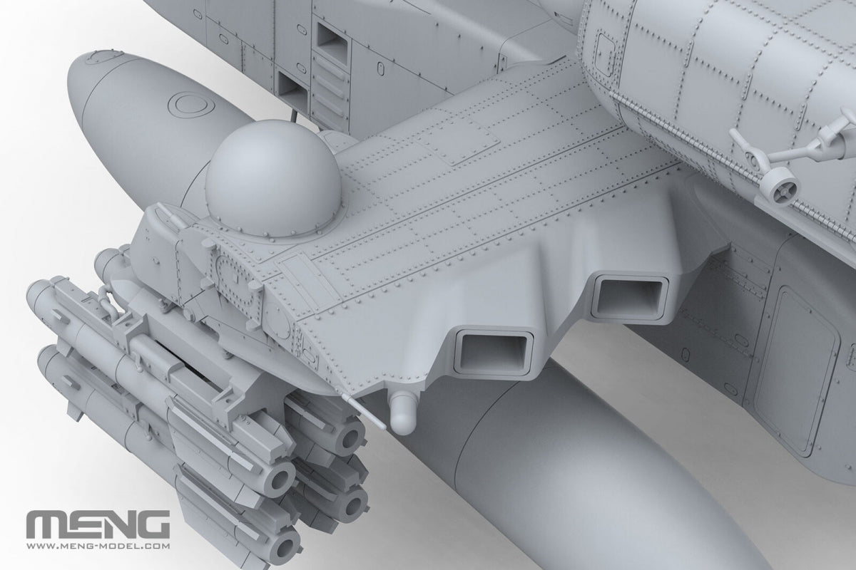 Meng Model QS-005 AH-64 D Saraf - Heavy Attack Helicopter (Israeli Air Force) 1/35 – Bild 10