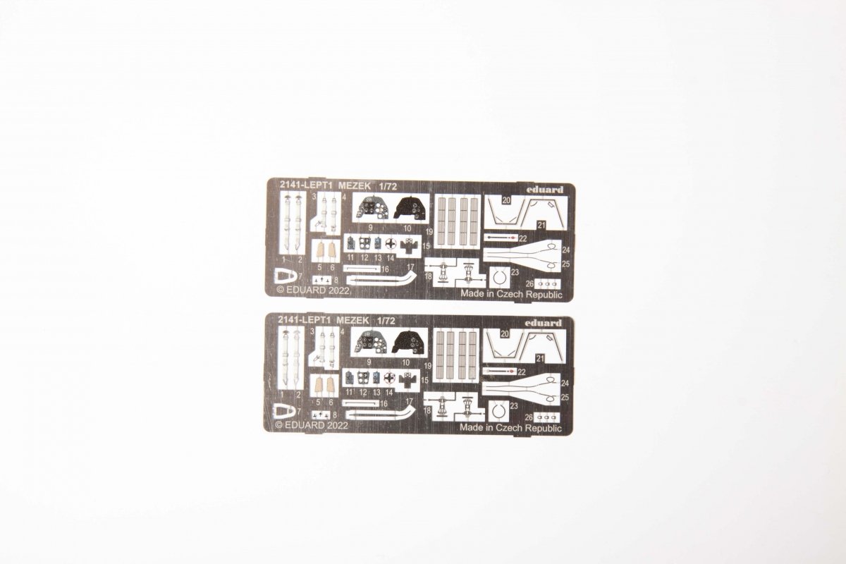 Eduard 2141 MEZEK DUAL COMBO 1/72 – Bild 4