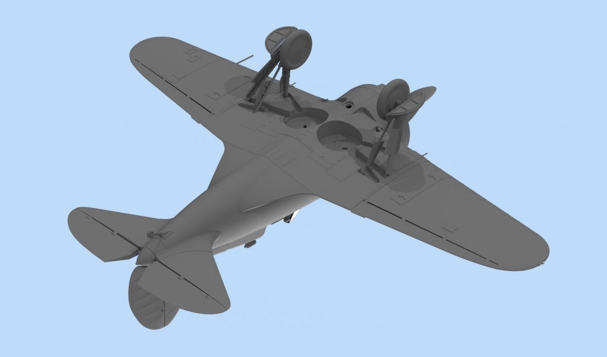ICM 48097 I-16 type 24, WWII Soviet Fighter 1/48 – Bild 6