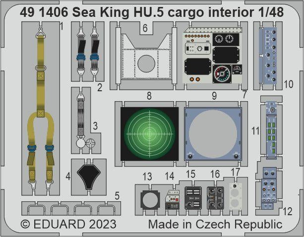 Eduard BIG49399 Sea King HU.5 AIRFIX 1/48 – image 6