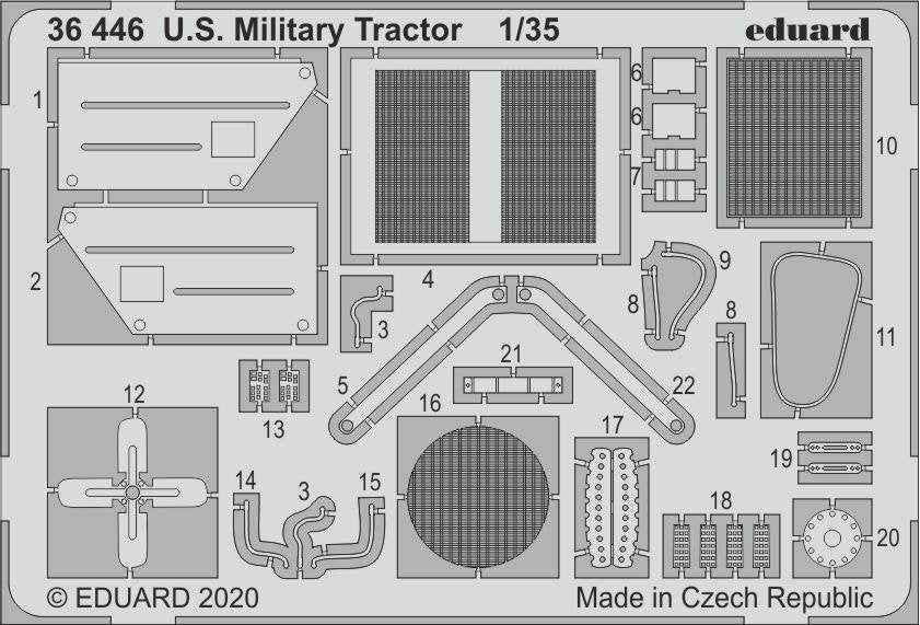 Eduard 36446 US Millitary Tractor 1/35 AIRFIX