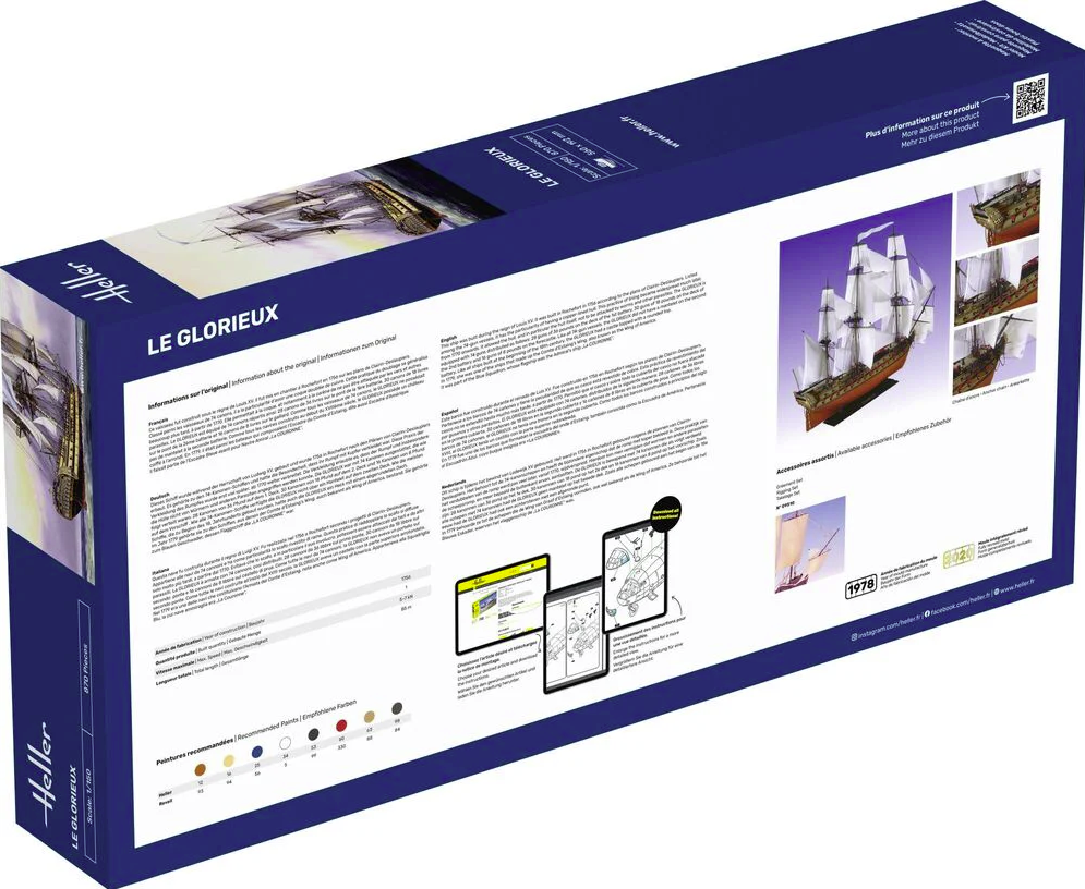 Heller 58889 Starter Kit - Le Glorieux 1/150 – immagine 2