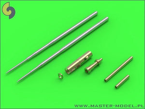 Master AM-32-069 MiG-17A/P/F (Fresco A, B, C) - 37mm and 23mm cannon tips and pitot tubes (1/32)