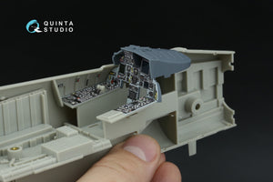 Quinta Studio QD+32252 F-15C PAD-upgraded 3D-Printed &amp;amp; colored Interior on decal paper (Tamiya) (with 3D-printed resin parts) 1/32 – Bild 9