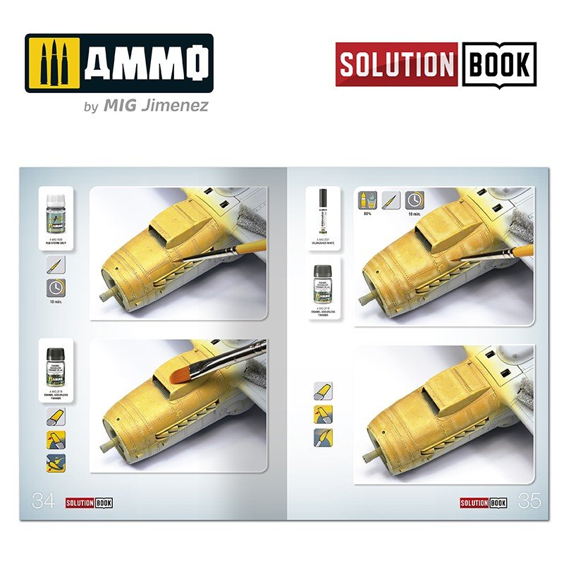 Ammo of Mig 6526 How to Paint WWII Luftwaffe Mid War Aircraft SOLUTION BOOK – image 5