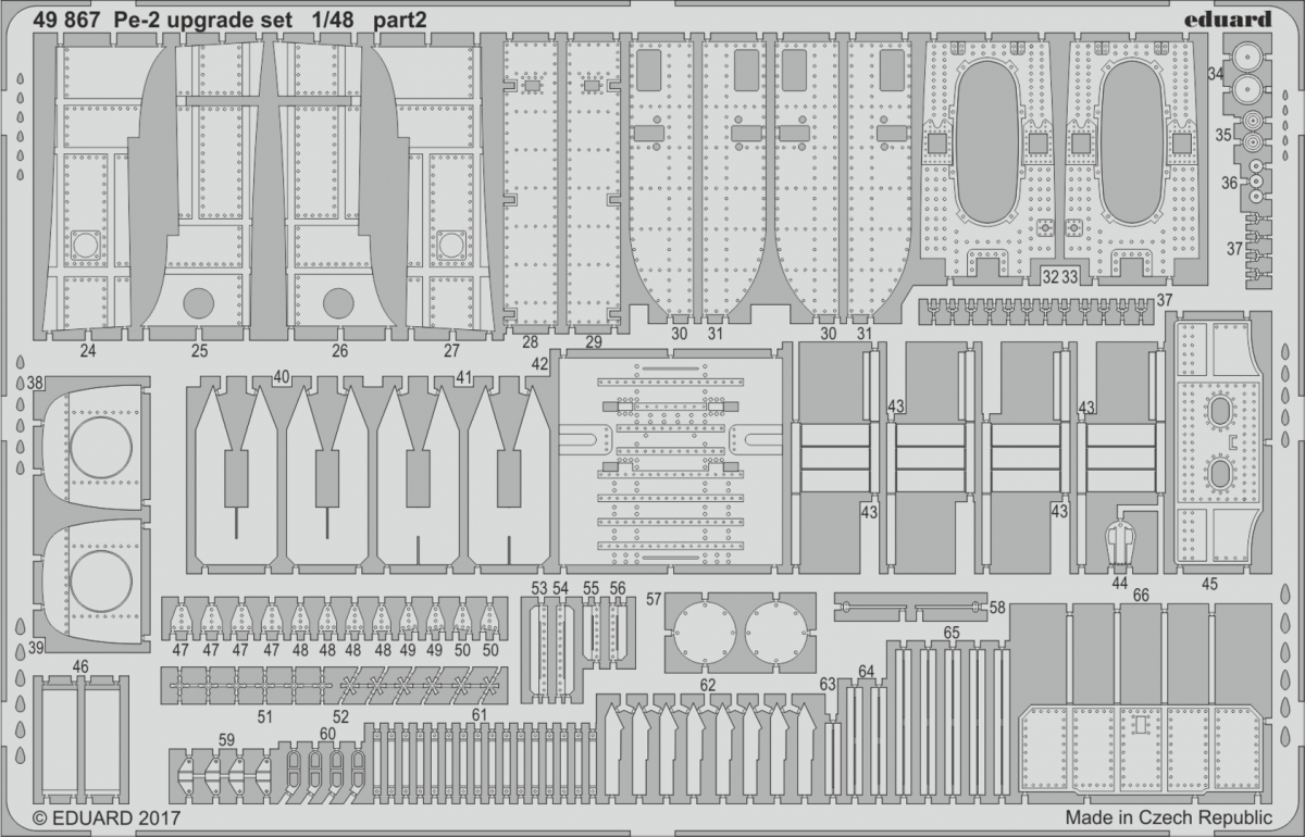 Eduard 49867 Pe-2 upgrade set EDUARD 1/48 – image 2