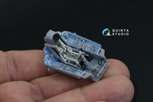 Quinta Studio QD48203 Su-27 3D-Printed &amp;amp; colored Interior on decal paper ( Hobby Boss ) 1/48 – Bild 4
