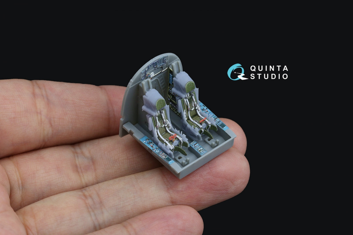 Quinta Studio QD+72157 Su-34 3D-Printed colored Interior on decal paper (Trumpeter) (with 3D-printed resin part) 1/72 – image 15