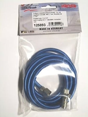 Harder &amp;amp; Steenbeck 125893 2m Braided Hose with 1/4 inch Adjustment