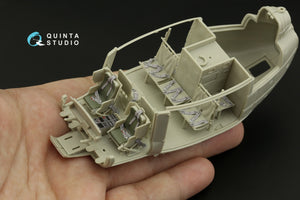 Quinta Studio QD48267 UH-1D 3D-Printed colored Interior on decal paper (KittyHawk) 1/48 – Bild 9