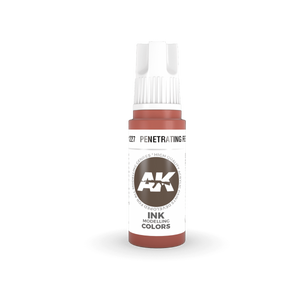 AK Interactive AK11227 PENETRATING RED – INK 17ml – obrázek 2
