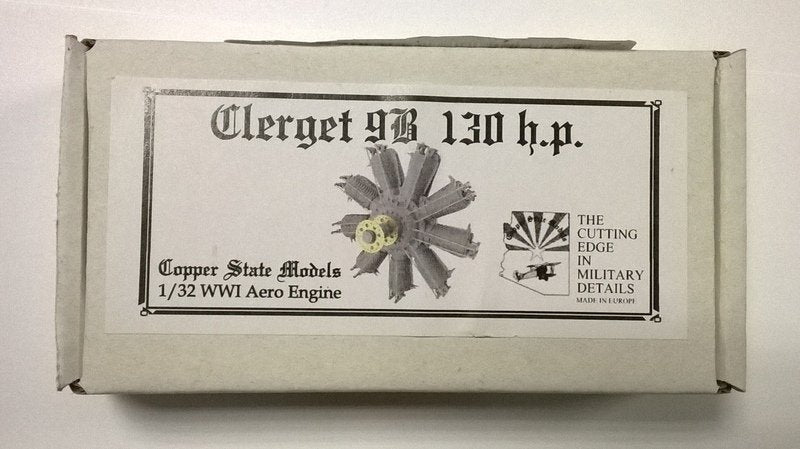Copper State Models E32-004 Clerget 9B 130 h.p. 1/32