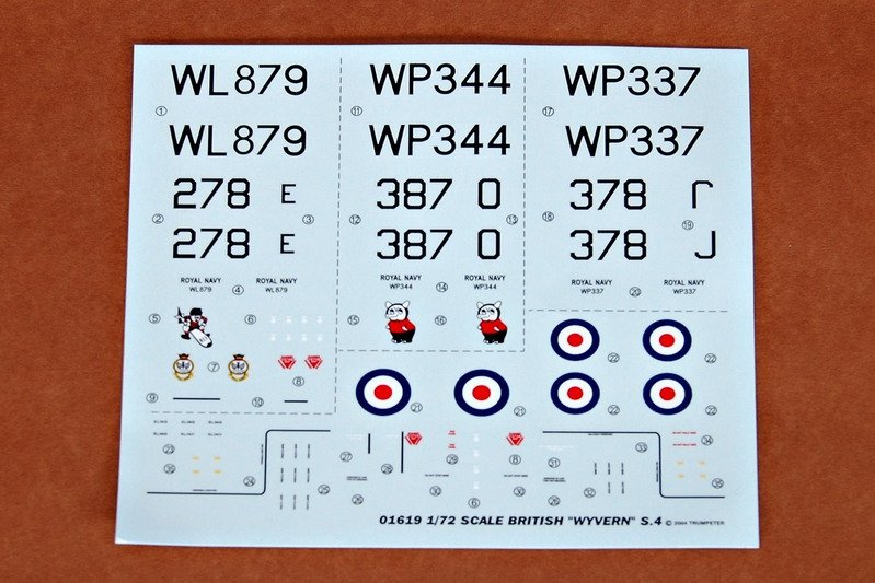 Trumpeter 01619 BRITISH WYVERN S.4 1/72 – image 3