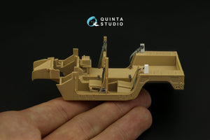 Quinta Studio QD48310 HUMVEE family 3D-Printed &amp;amp; colored Interior on decal paper (Tamiya) 1/48 – imagen 11