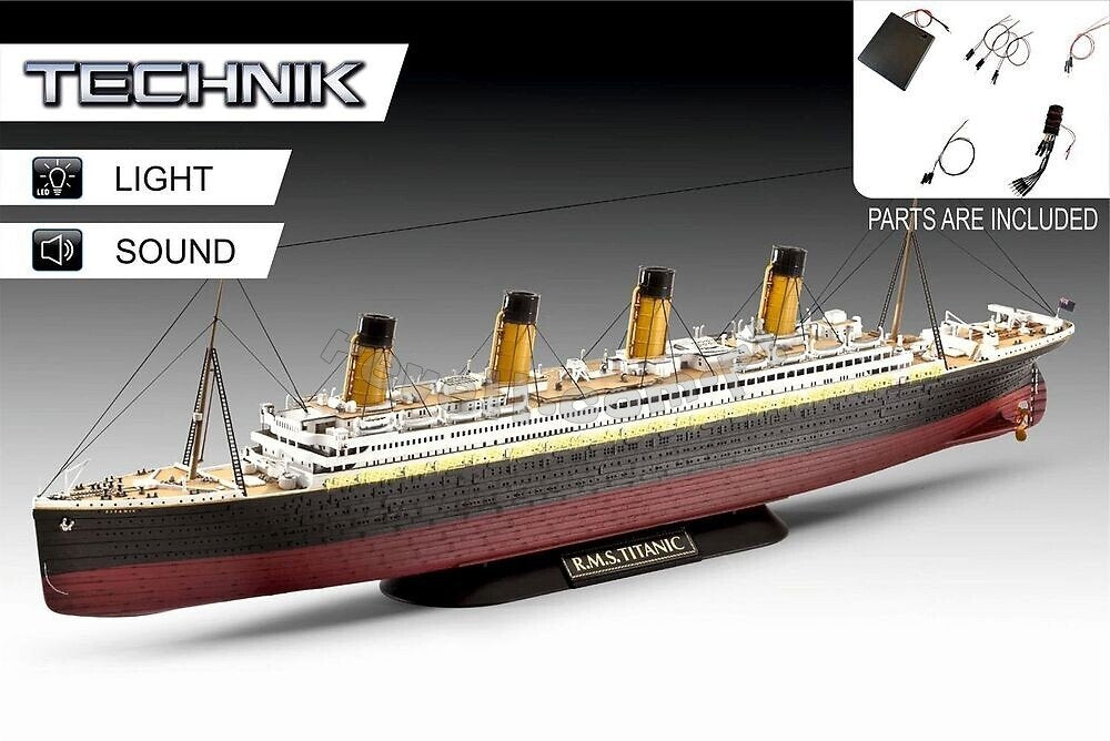 Revell 00458 RMS Titanic Technik 1/400 – Bild 2
