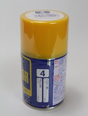 Mr.Hobby S-004 S004 Yellow - (Gloss) Spray – Bild 2
