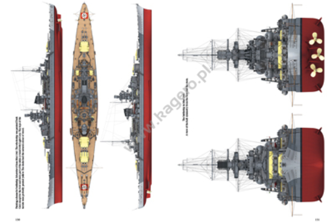 Kagero 95008 The Battleships Scharnhorst and Gneisenau vol. I EN/PL – obrázek 6