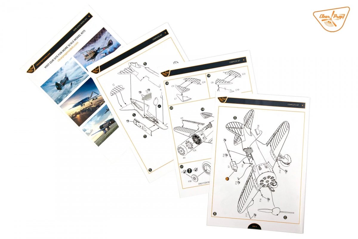 Clear Prop! CP4814 Polikarpov I-16 type 5 (early version) STARTER KIT 1/48 – zdjęcie 24