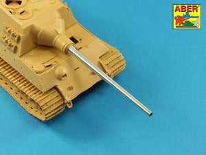 Aber 48L-29 128mm PaK 44 L/55 gun barrel for Sd.Kfz.186 Jagdtiger 1/48 – imagen 8