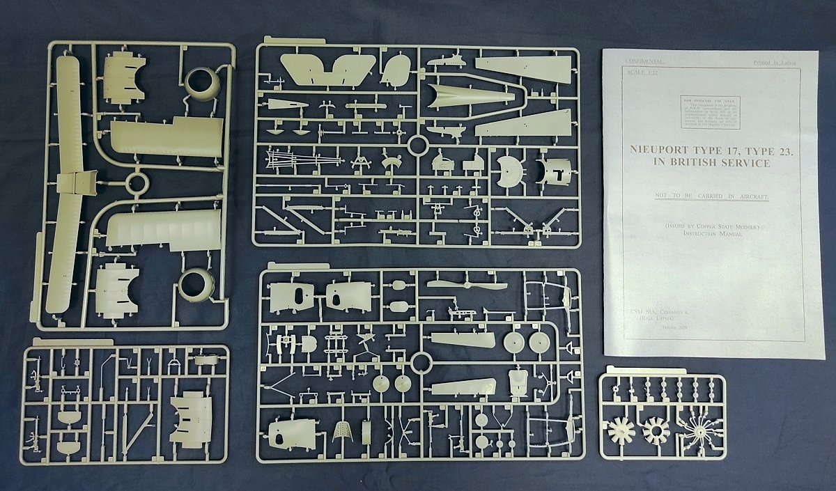 Copper State Models 32-004 Nieuport XXIII French WWI Fighter 1/32 – obrázek 2