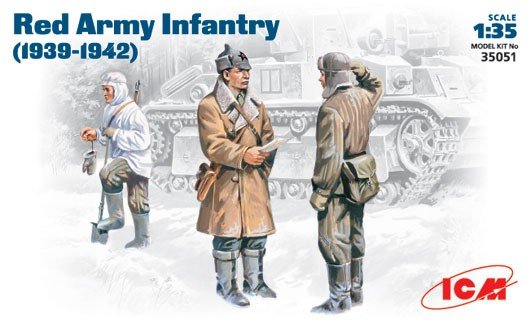 ICM 35051 Red Army Infantry 1938-1942 1/35
