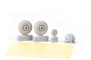 Eduard 648986 P-51B / C wheels diamond tread EDUARD 1/48 – image 3