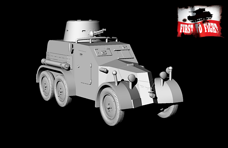 First To Fight PL095 Panzerspähwagen 30(t) Tatra OA vz 30 1/72 – image 3
