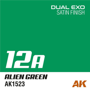AK Interactive AK1556 DUAL EXO SET 12 – 12A ALIEN GREEN &amp;amp; 12B VIRIDIAN GREEN – imagen 2