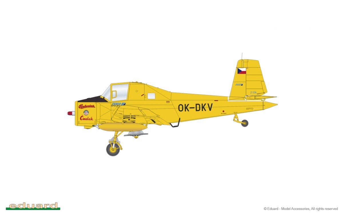 Eduard D72031 Z-37A Čmelák for EDUARD 1/72 – obrázek 4