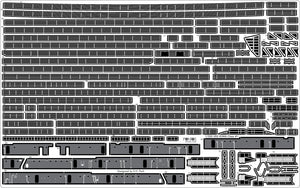 Pontos 35010F1 USS BB-64 Wisconsin 1991 Detail Up Set 1/350 – immagine 8