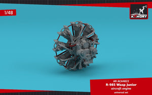 Armory Models ACA4822 R-985 Wasp Junior US aircraft engine 1/48 – image 2
