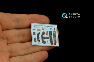 Quinta Studio QD48316 Fw 190A-4 3D-Printed &amp;amp; colored Interior on decal paper (Hasegawa) 1/48 – Bild 3