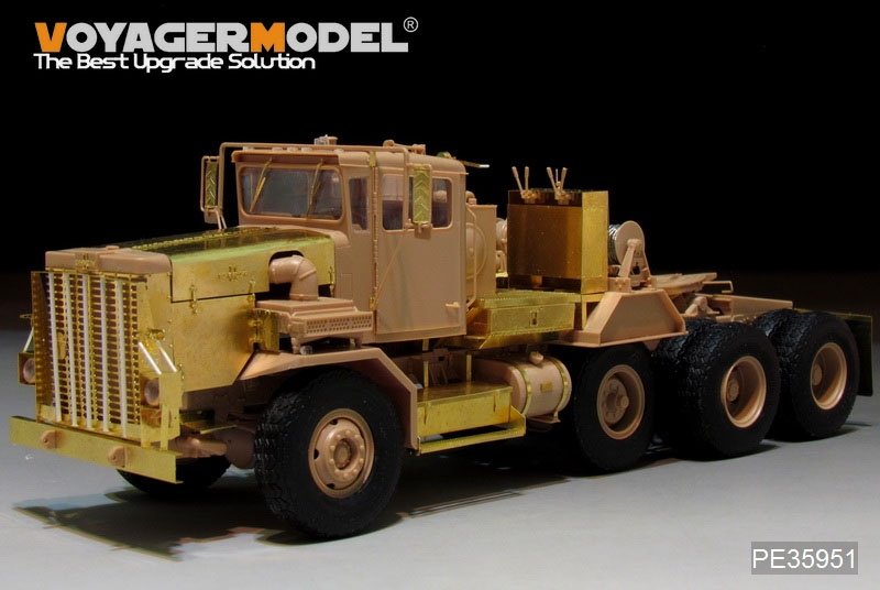 Voyager Model PE35951 Modern US Army M911 C-HET &amp;amp;M747 Heavy Equipment Semi-Trailer For MENG SS-013 1/35 – imagen 10