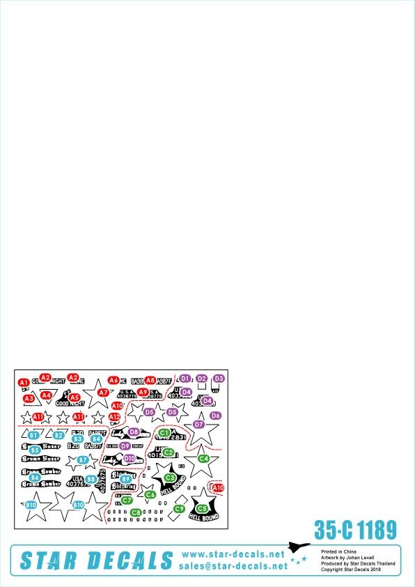 Star Decals 35-C1189 US Artillery 1st Korean War 1950-53 1/35 – image 2