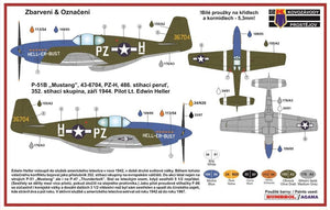 Kovozavody Prostejov CLK0003 P-51B MUSTANG 1/72 – Bild 2