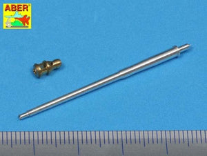 Aber 72L-56 German 75mm gun barrel for PaK40 with late muzzle brake 1/72 – image 2