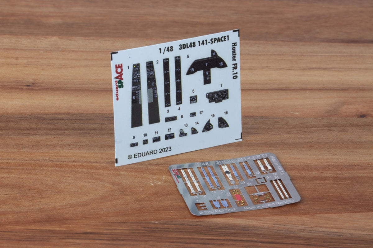 Eduard 3DL48141 Hunter FR.10 SPACE Airfix 1/48