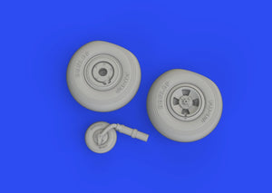 Eduard 672302 Hurricane Mk. I wheels ARMA HOBBY 1/72 – immagine 3