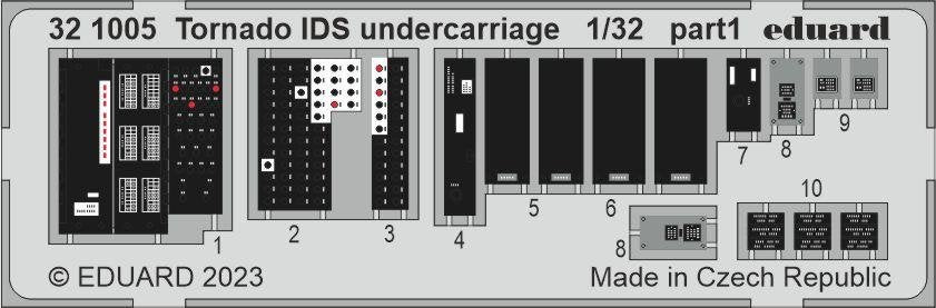 Eduard 321005 Tornado IDS undercarriage ITALERI 1/32