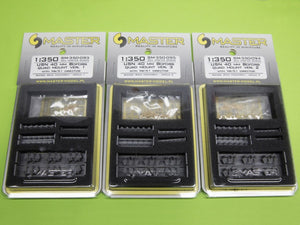 Master SM-350-094 USN 40 mm/56 Bofors quadruple mount ver.2 / with Mk-51 director - (resin, PE and turned parts) - (6pcs) 1/350 – immagine 3