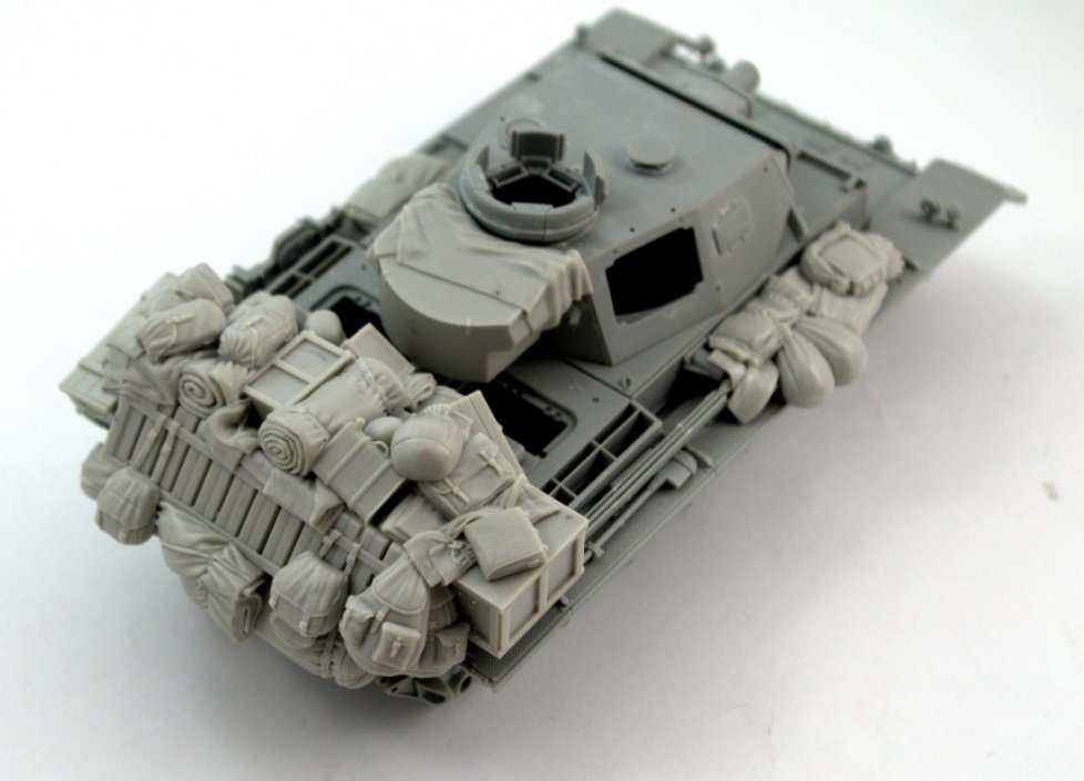 Panzer Art RE35-539 Stowage set for Pz.Kpfw III (Ausf JN) 1/35 – image 3