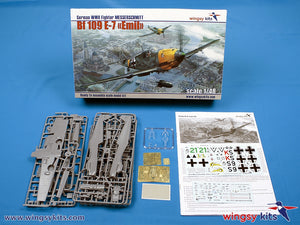 Wingsy Kits D5-11 German WWII Fighter MESSERSCHMITT Bf 109 E-7 1/48 – image 2