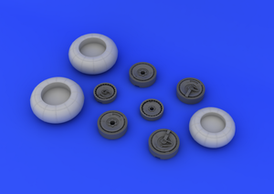 Eduard 632042 Do 335B wheels 1/32 (HONG KONG MODELS) – obrázek 2