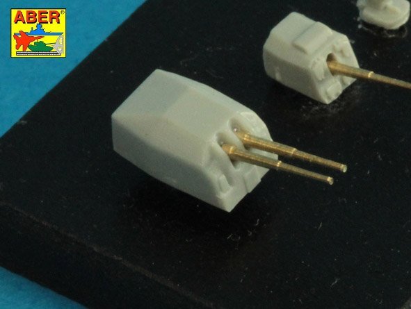 Aber 1/700L-34 Set of Barrels for Narvic class destroyers type 1936A: 150mm x 5; 37mm x 8; 37mm(M42) x 10; 1/700 – image 4