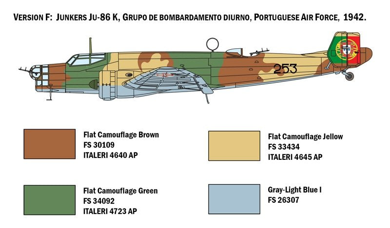 Italeri 1391 JU 86 E1/E2 1/72 – image 8