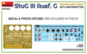 Mini Art 35362 StuG III Ausf. G FEB 1943 ALKETT PROD. WITH WINTERKETTEN 1/35 – image 2