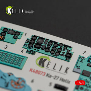 KELIK K48073 Ka-27 Helix interior 3D decals for HobbyBoss kit 1/48 – Bild 7