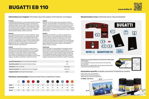 Heller 80738 BUGATTI EB 110 1/24 – obrázek 2