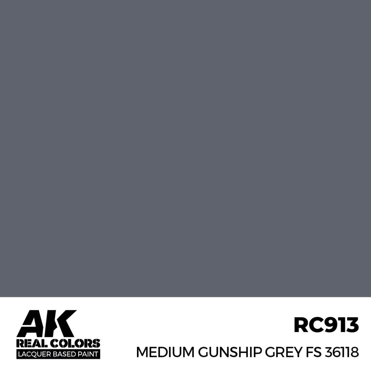 AK Interactive RC913 Medium Gunship Gray FS 36118 17 ml